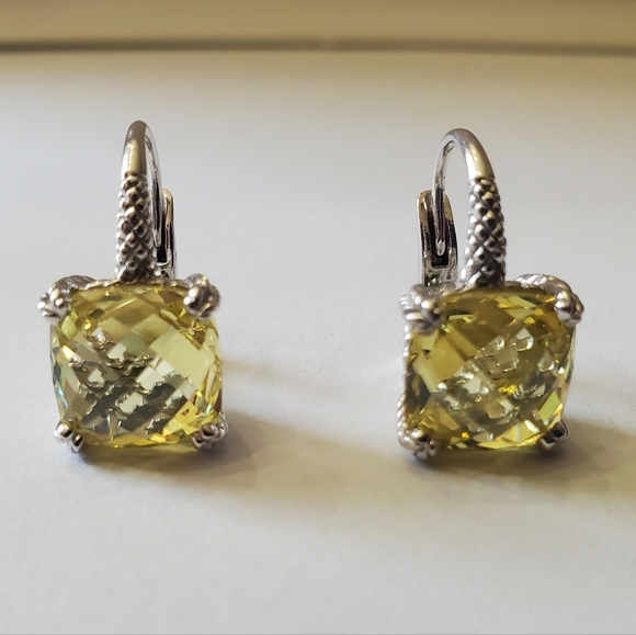 Judith Ripka Jewelry - Judith Ripka Lemon Citrine Earrings
